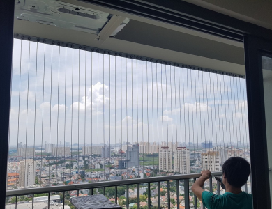 Thi công lưới cáp cầu thang TPHCM