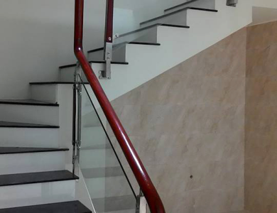 mẫu cầu thang dây cáp đẹp