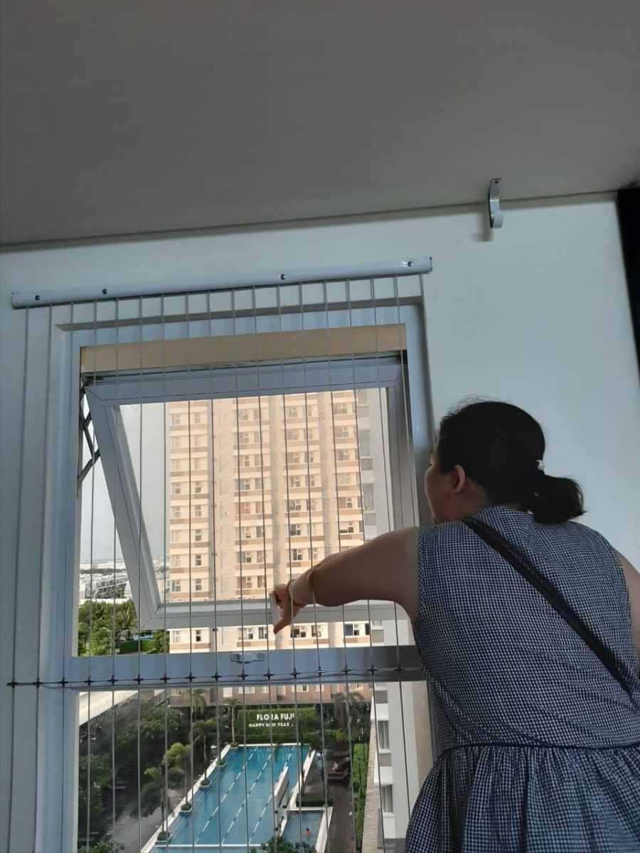 lưới bảo hộ trường mầm non huyện Củ Chi