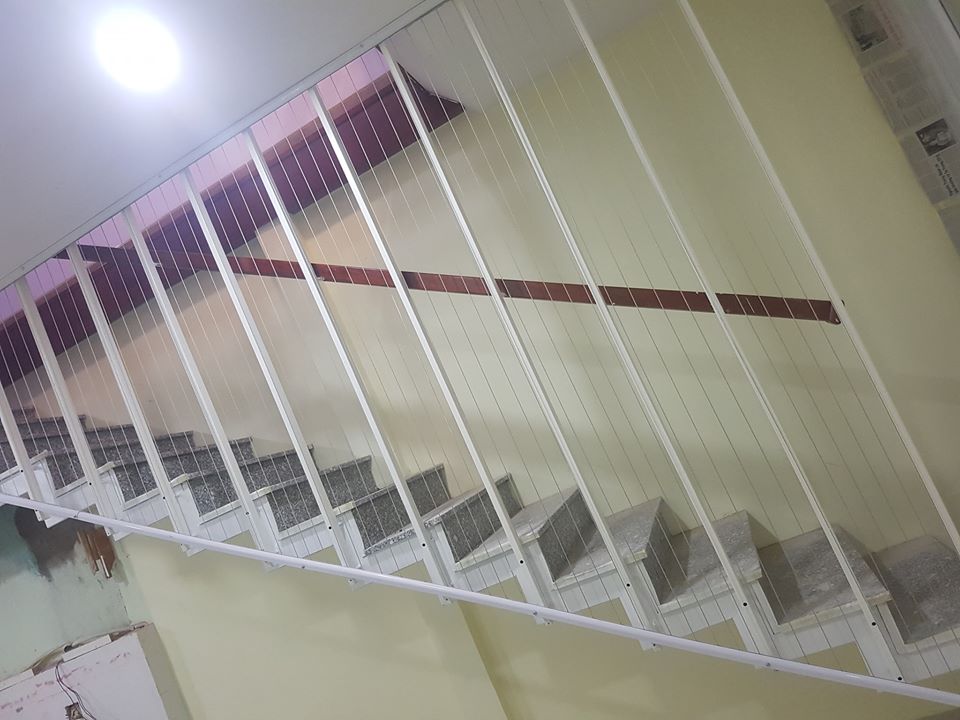 cầu thang dây cáp