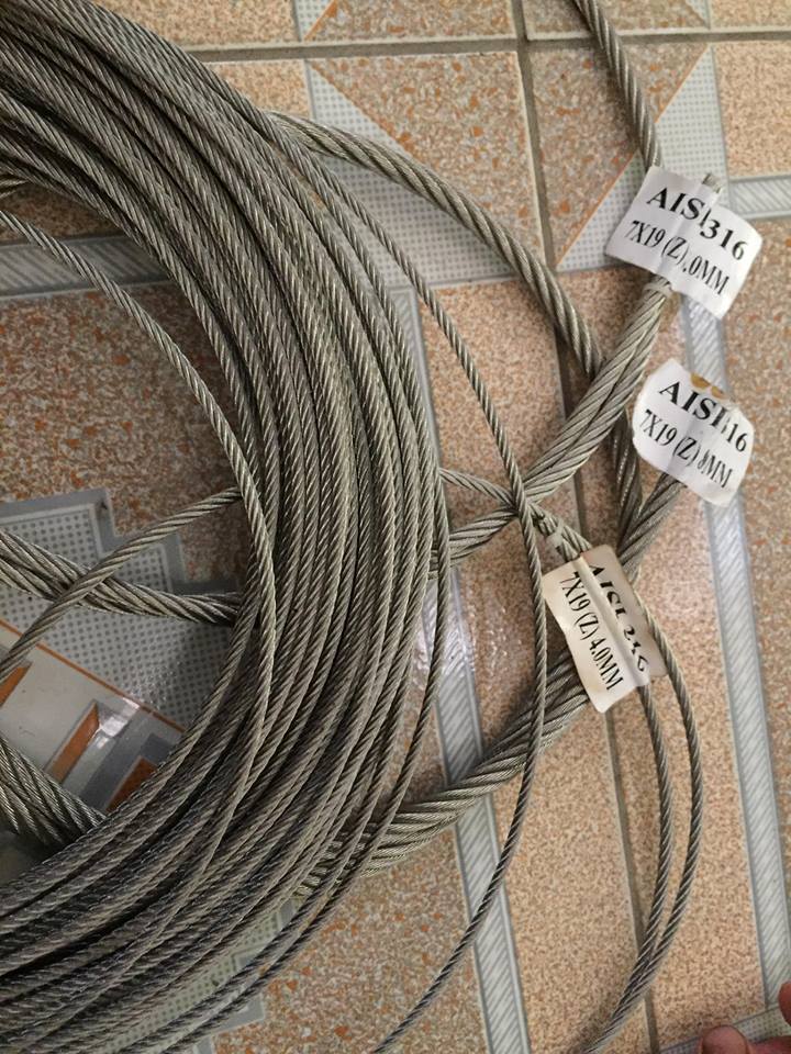 Phụ kiện cầu thang lưới cáp tpcm cao cấp