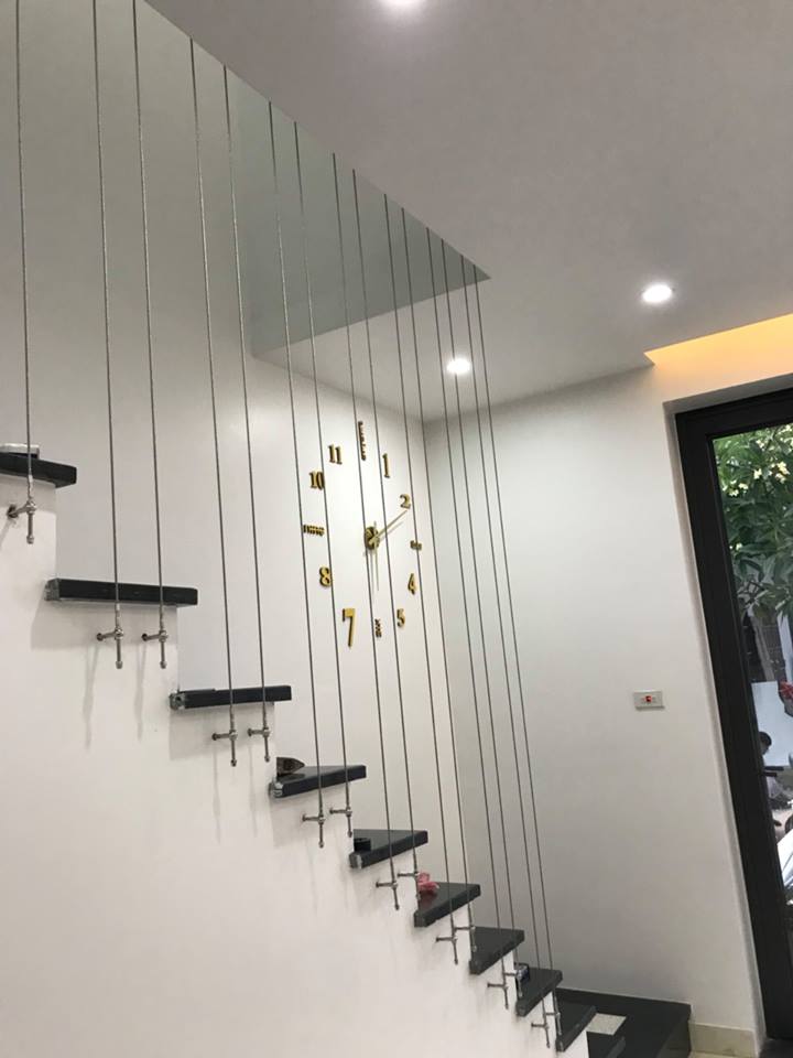 Cầu thang lưới cáp