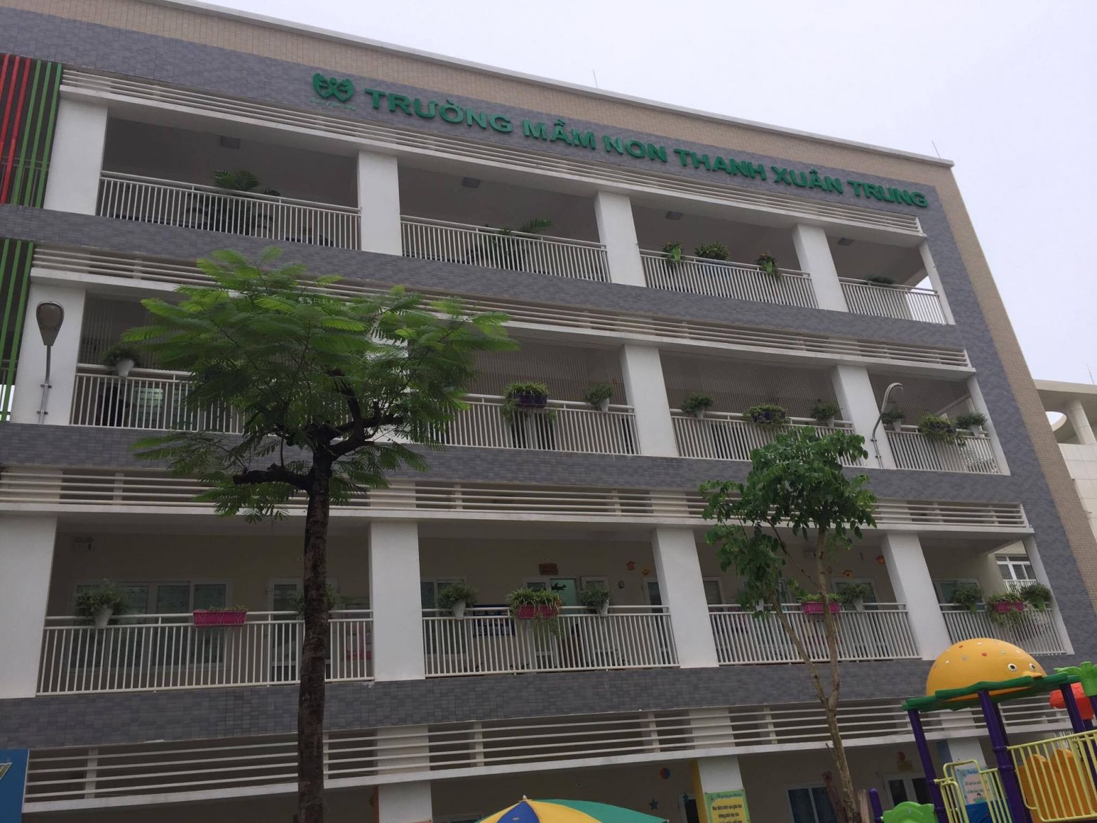 lưới bảo hộ trường mầm non
