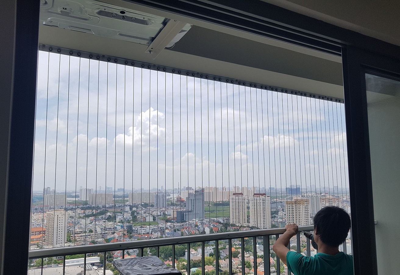 lắp đặt giàn phơi thông minh đồng nai