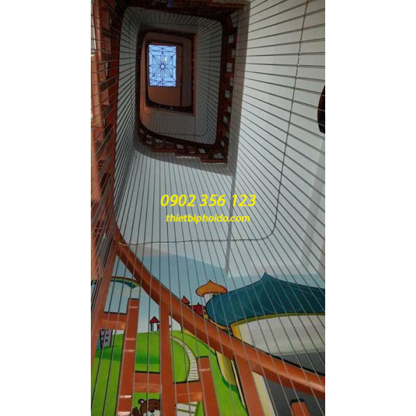 Thi công lưới cáp cầu thang TPHCM