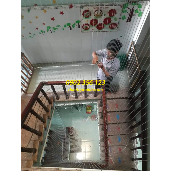 Lưới bảo hộ trường mầm non quận 12