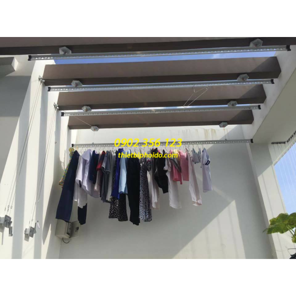 Giàn phơi thông minh huyện Hóc Môn